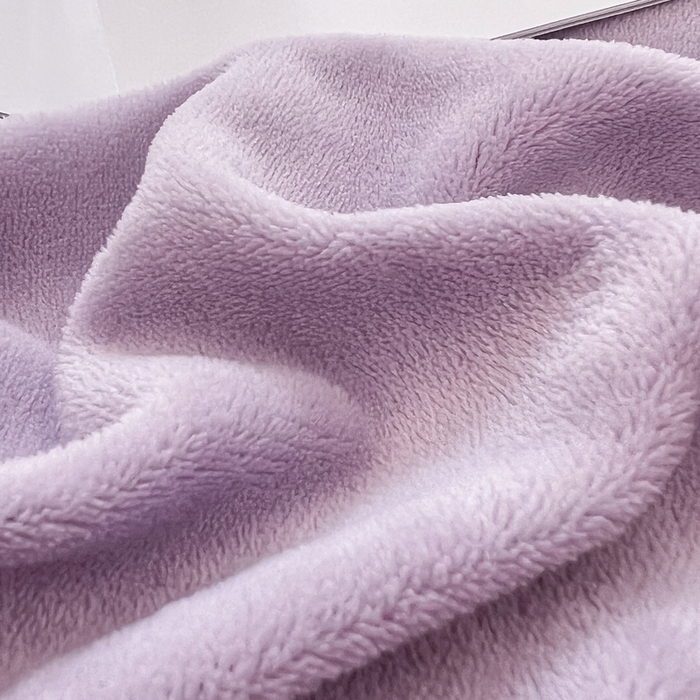 91家纺网 家纺一手货源 找家纺 眠博士 2025新款时尚款牛奶绒加厚保暖四件套四件套 时尚款-丁香紫