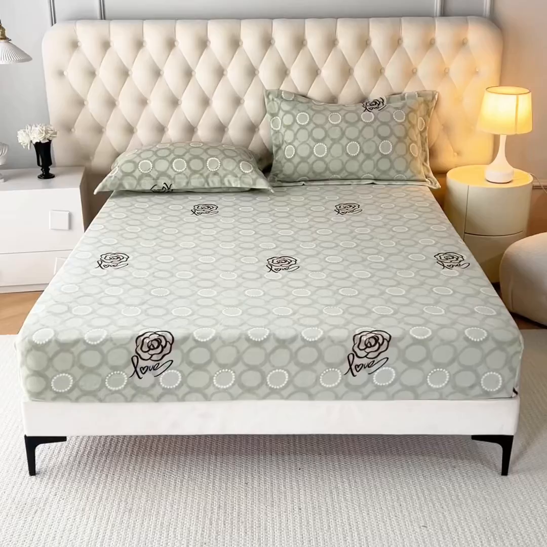 91家纺网 家纺一手货源 找家纺 锦罗绣 2025新款230克牛奶绒印花单床笠 等待