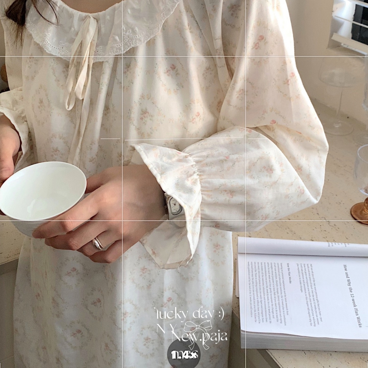 91家纺网 家纺一手货源 找家纺 纽约生活 2025新款系绳胸垫蕾丝裙 花环