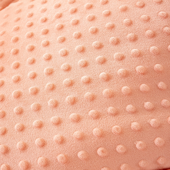 91家纺网 家纺一手货源 找家纺 美梦之都 2025新款A类水洗豆豆绒印花大豆被子被芯 简夕粉