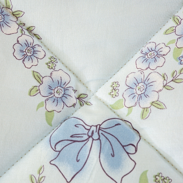 91家纺网 家纺一手货源 找家纺 美梦之都 2025新款A类水洗豆豆绒印花大豆被子被芯 小熊乐园