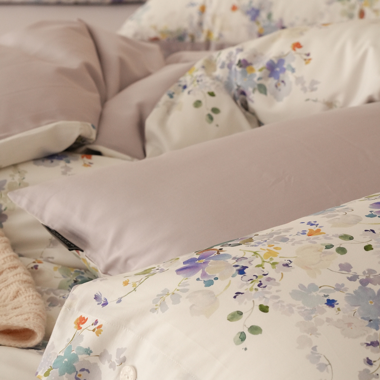 91家纺网 家纺一手货源 找家纺 （总）三味舒屋 2025新款黄金棉磨毛数码印花四件套