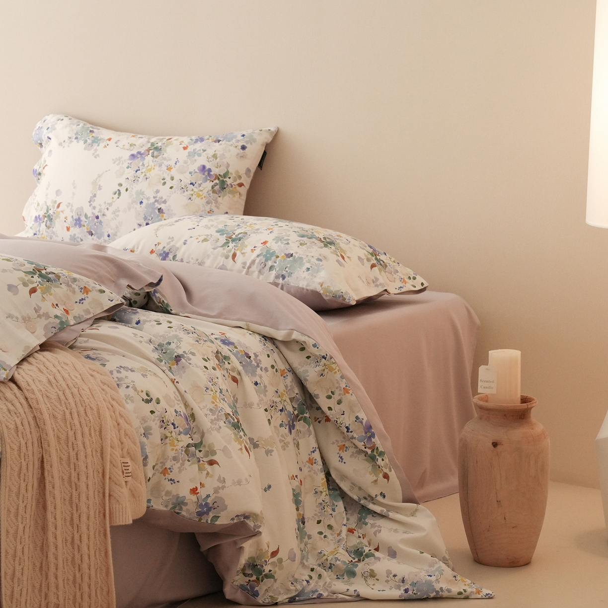 91家纺网 家纺一手货源 找家纺 （总）三味舒屋 2025新款黄金棉磨毛数码印花四件套