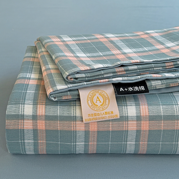 91家纺网 家纺一手货源 找家纺 新印象 2025新款ins博主风亲肤棉单床单床单单品-无印风 安卡拉