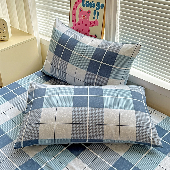 91家纺网 家纺一手货源 找家纺 新印象 2025新款ins博主风亲肤棉单床单床单单品-无印风 柏林