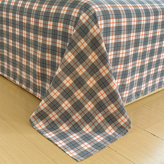 91家纺网 家纺一手货源 找家纺 新印象 2025新款ins博主风亲肤棉单床单床单单品-无印风 开罗