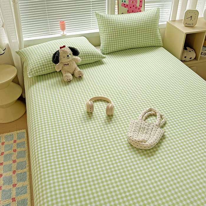 91家纺网 家纺一手货源 找家纺 新印象 2025新款ins博主风亲肤棉单床单床单单品-无印风 迈阿密