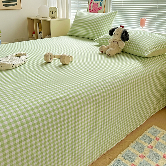 91家纺网 家纺一手货源 找家纺 新印象 2025新款ins博主风亲肤棉单床单床单单品-无印风 迈阿密