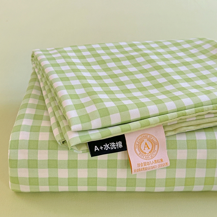 91家纺网 家纺一手货源 找家纺 新印象 2025新款ins博主风亲肤棉单床单床单单品-无印风 迈阿密