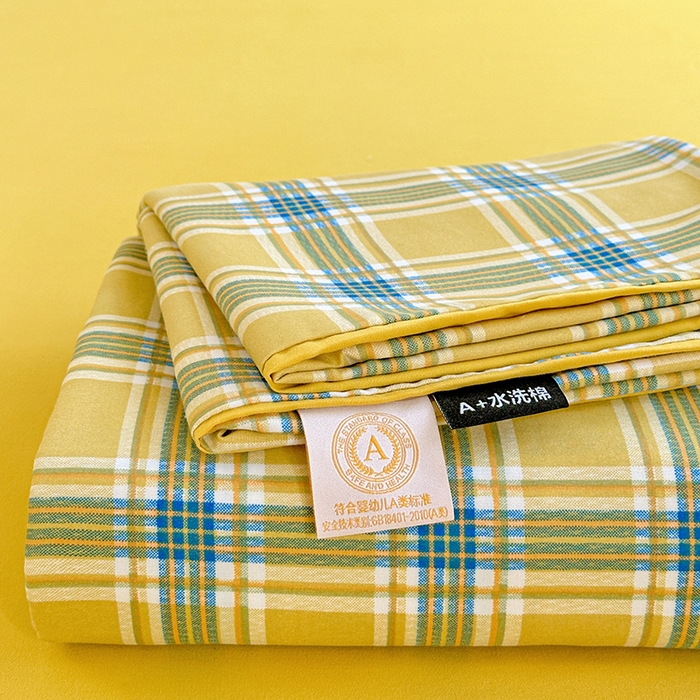 91家纺网 家纺一手货源 找家纺 新印象 2025新款ins博主风亲肤棉单床单床单单品-无印风 莫斯科