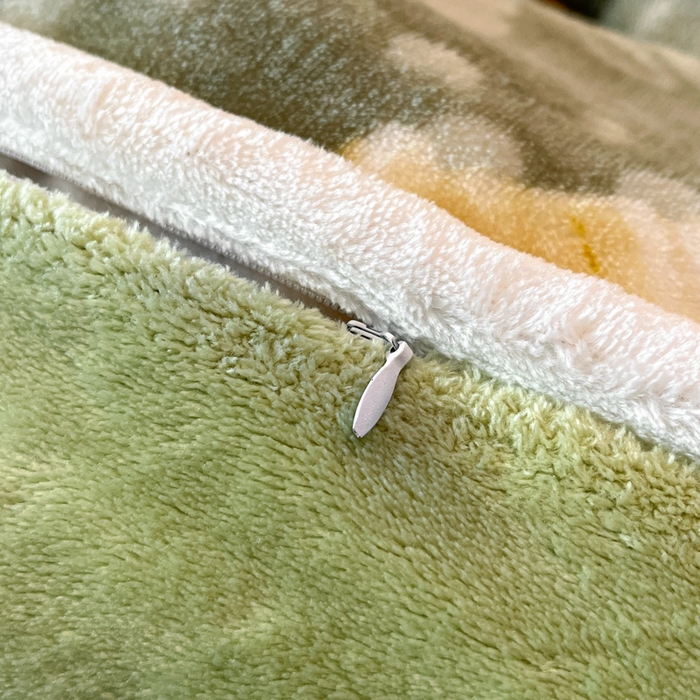 91家纺网 家纺一手货源 找家纺 诺梵家纺 2025新款牛奶绒印花包边四件套 赫莲娜-绿