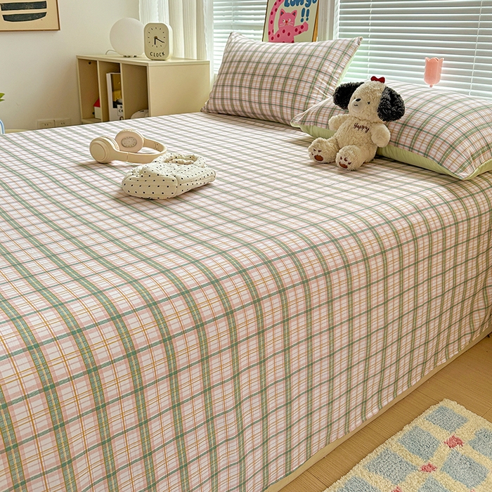 91家纺网 家纺一手货源 找家纺 新印象 2025新款ins博主风亲肤棉单床单床单单品-无印风 西雅图