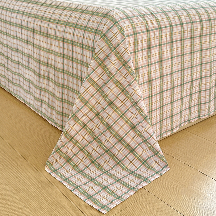 91家纺网 家纺一手货源 找家纺 新印象 2025新款ins博主风亲肤棉单床单床单单品-无印风 西雅图