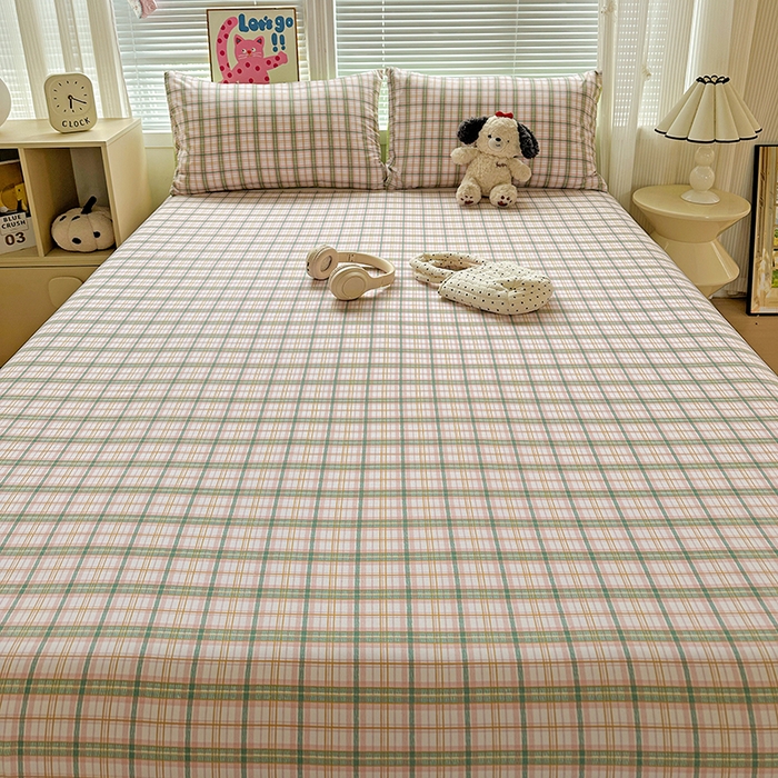 91家纺网 家纺一手货源 找家纺 新印象 2025新款ins博主风亲肤棉单床单床单单品-无印风 西雅图