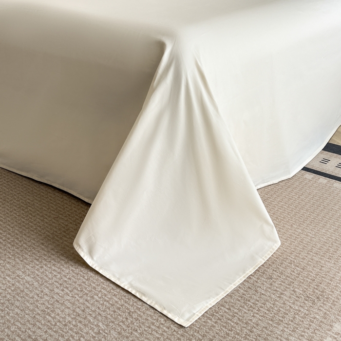 91家纺网 家纺一手货源 找家纺 （总）索飞特家纺 2025新款全棉蕾丝双层边刺绣四件套（蝶雅）