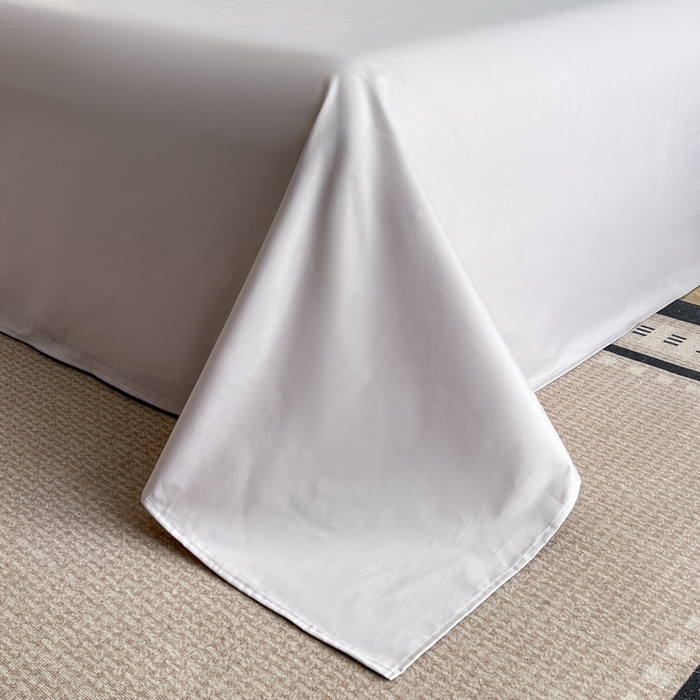 91家纺网 家纺一手货源 找家纺 索飞特家纺 2025新款全棉蕾丝双层边刺绣四件套（蝶雅） 蝶雅-紫灰