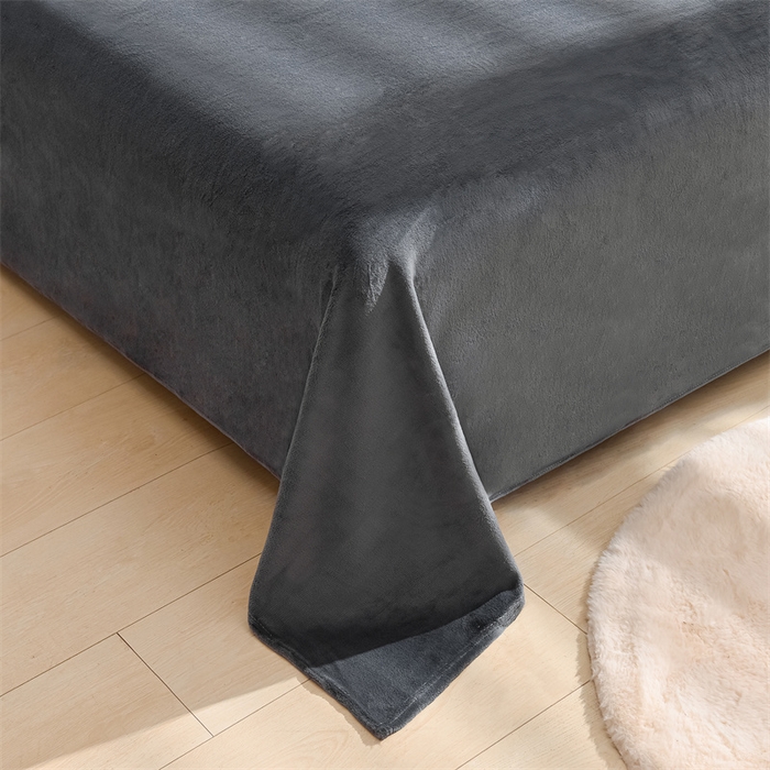 91家纺网 家纺一手货源 找家纺 （总）炫拼家纺 2025新款法式蝴蝶结毛巾绣韩版加厚小格子花边牛奶绒四件套