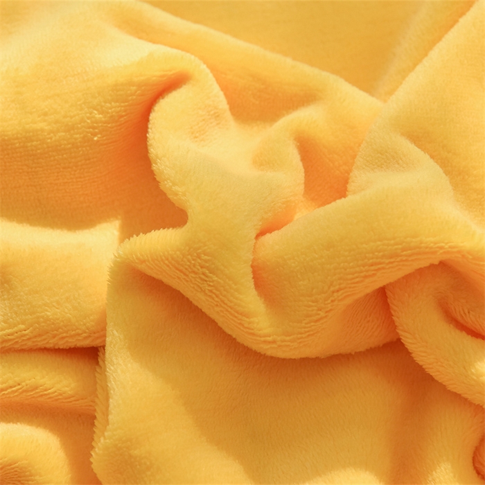 91家纺网 家纺一手货源 找家纺 炫拼家纺 2025新款法式蝴蝶结毛巾绣韩版加厚小格子花边牛奶绒四件套 法式蝴蝶结-黄