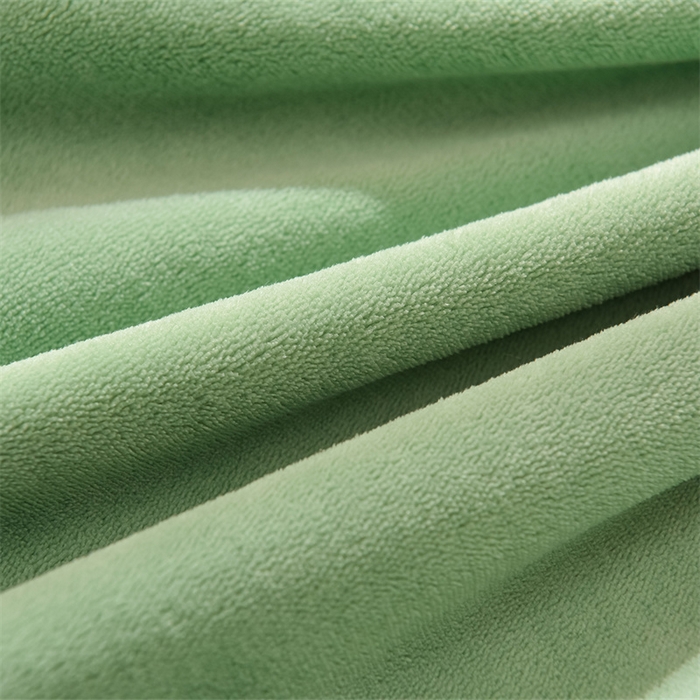 91家纺网 家纺一手货源 找家纺 炫拼家纺 2025新款法式蝴蝶结毛巾绣韩版加厚小格子花边牛奶绒四件套 法式蝴蝶结-绿