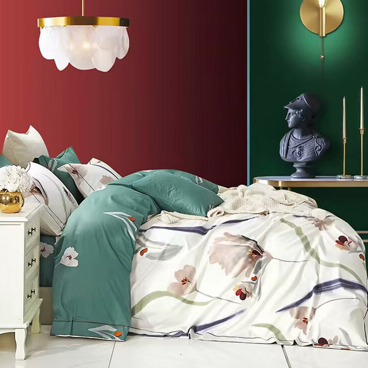 91家纺网 家纺一手货源 找家纺 （总）未来家居 2025新款三件套金凯丽13376