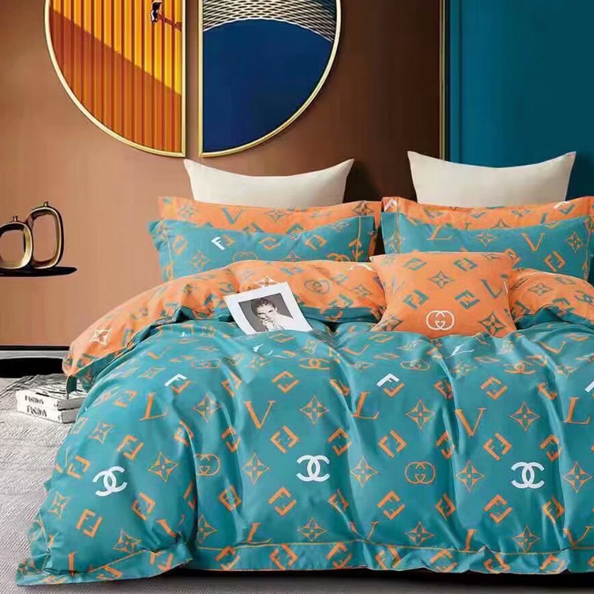 91家纺网 家纺一手货源 找家纺 （总）未来家居 2025新款三件套金凯丽13376