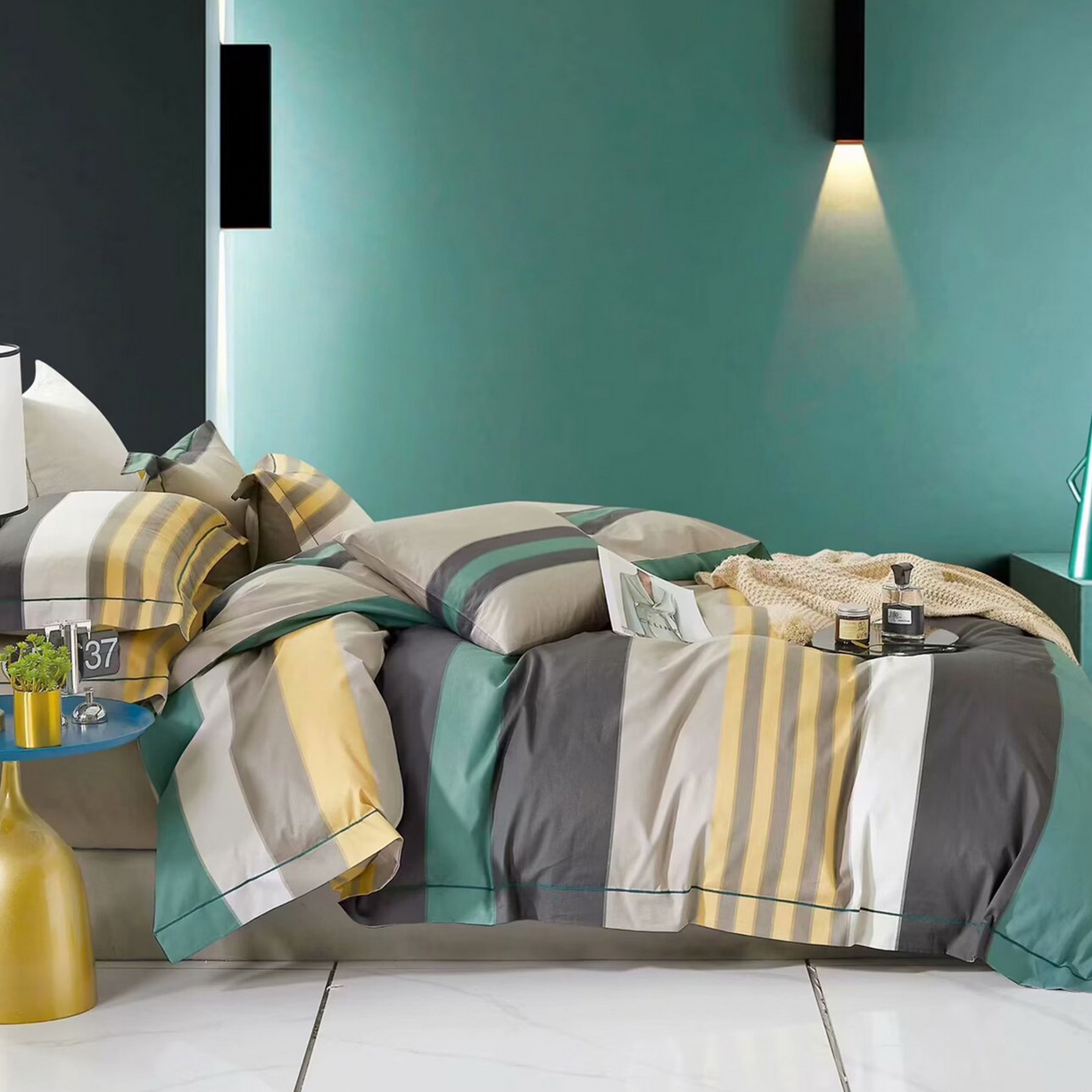 91家纺网 家纺一手货源 找家纺 （总）未来家居 2025新款三件套金凯丽13376