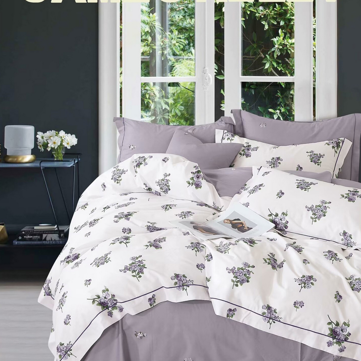 91家纺网 家纺一手货源 找家纺 （总）未来家居 2025新款三件套金凯丽13376