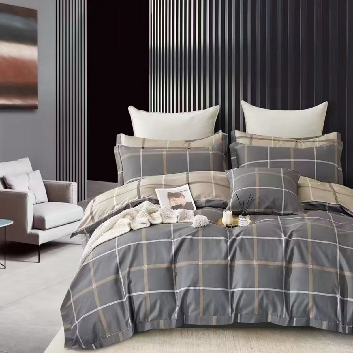 91家纺网 家纺一手货源 找家纺 （总）未来家居 2025新款三件套金凯丽13376