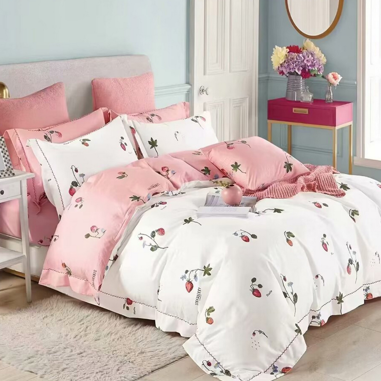 91家纺网 家纺一手货源 找家纺 （总）未来家居 2025新款三件套金凯丽13376