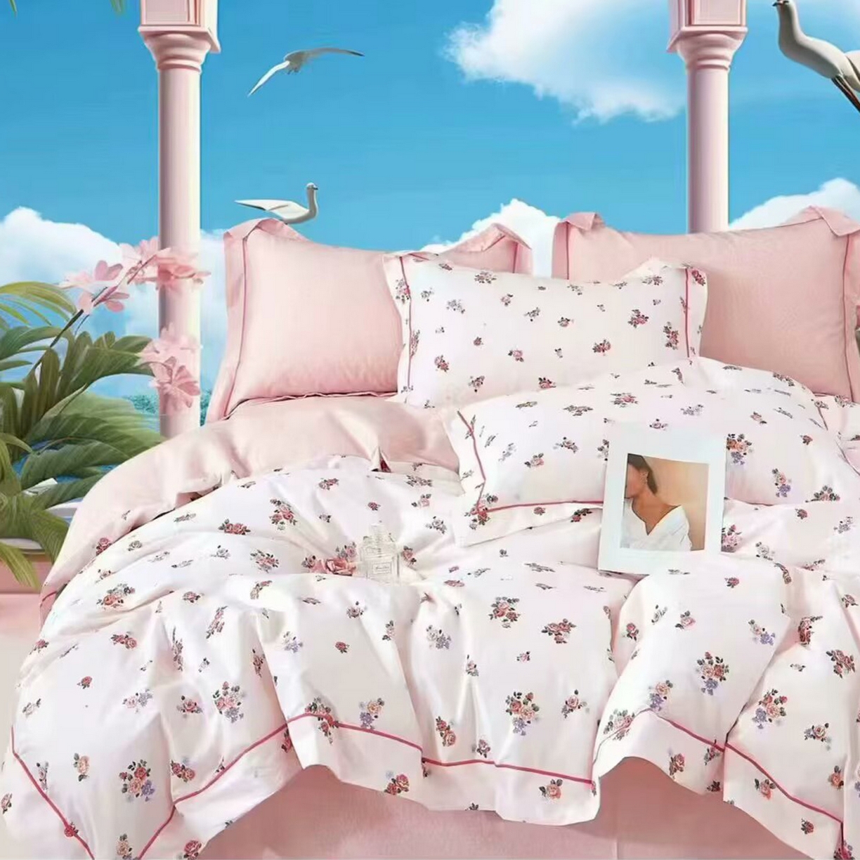 91家纺网 家纺一手货源 找家纺 （总）未来家居 2025新款三件套金凯丽13376