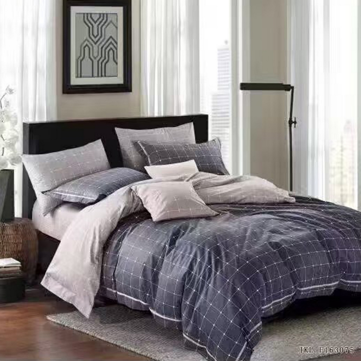 91家纺网 家纺一手货源 找家纺 （总）未来家居 2025新款三件套金凯丽13376