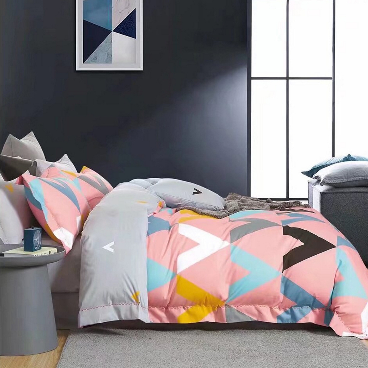 91家纺网 家纺一手货源 找家纺 （总）未来家居 2025新款三件套金凯丽13376