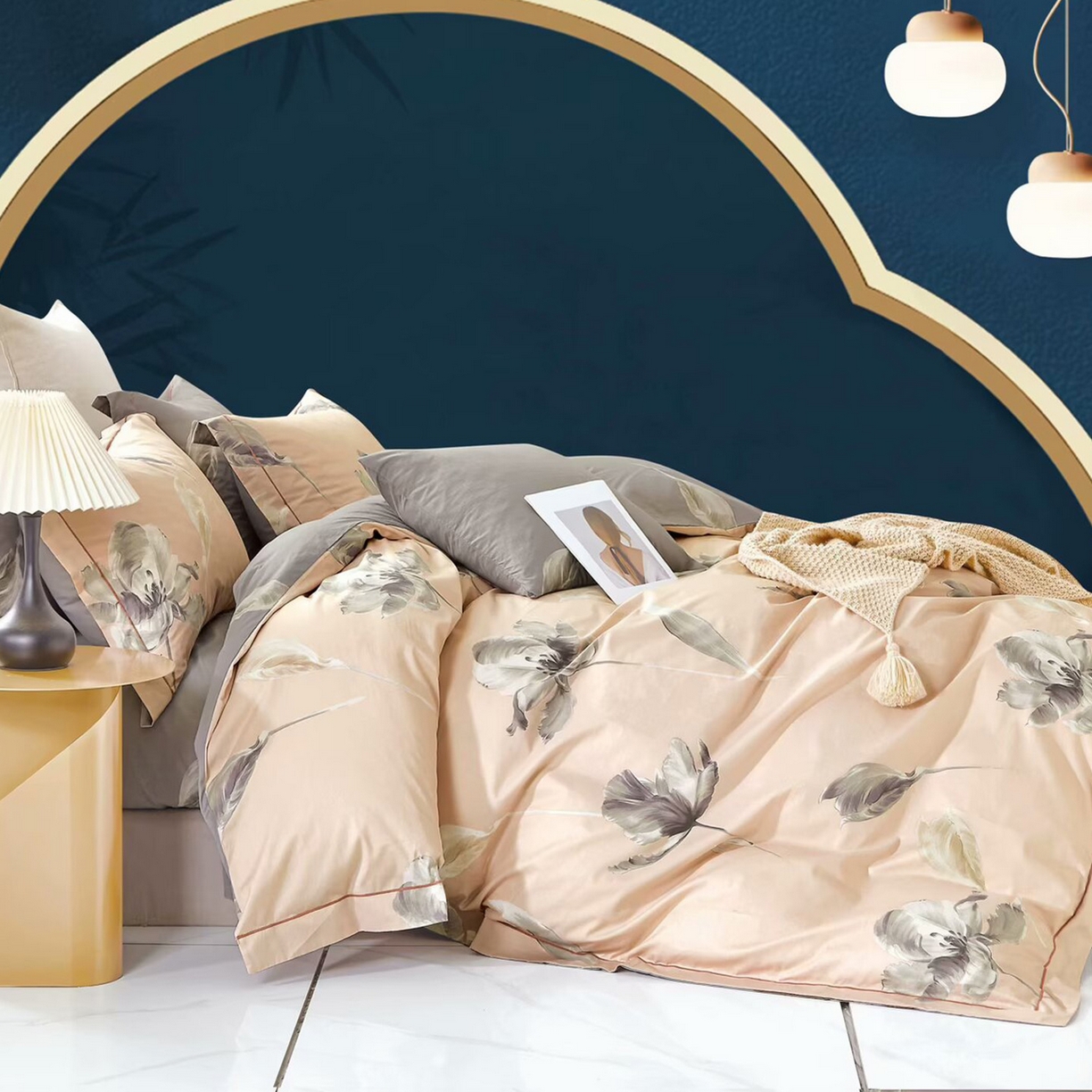 91家纺网 家纺一手货源 找家纺 （总）未来家居 2025新款三件套金凯丽13376