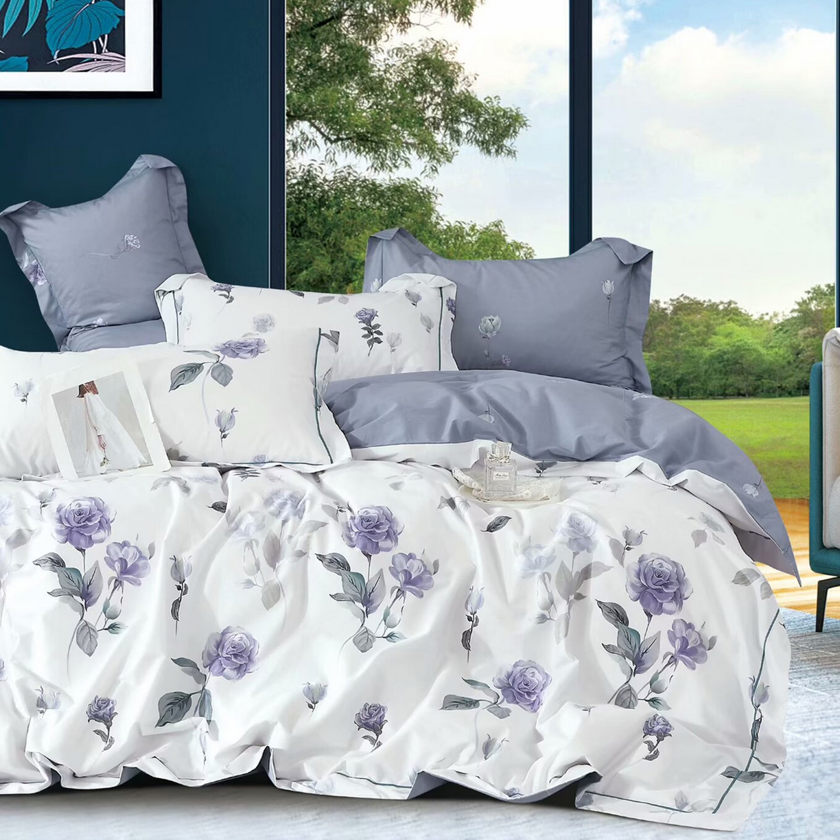 91家纺网 家纺一手货源 找家纺 （总）未来家居 2025新款三件套金凯丽13376