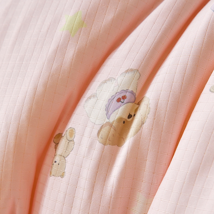 91家纺网 家纺一手货源 找家纺 梦恬佳 2025新款软糯牛奶丝小提花针织棉冬被春秋被被子被芯 元气森林