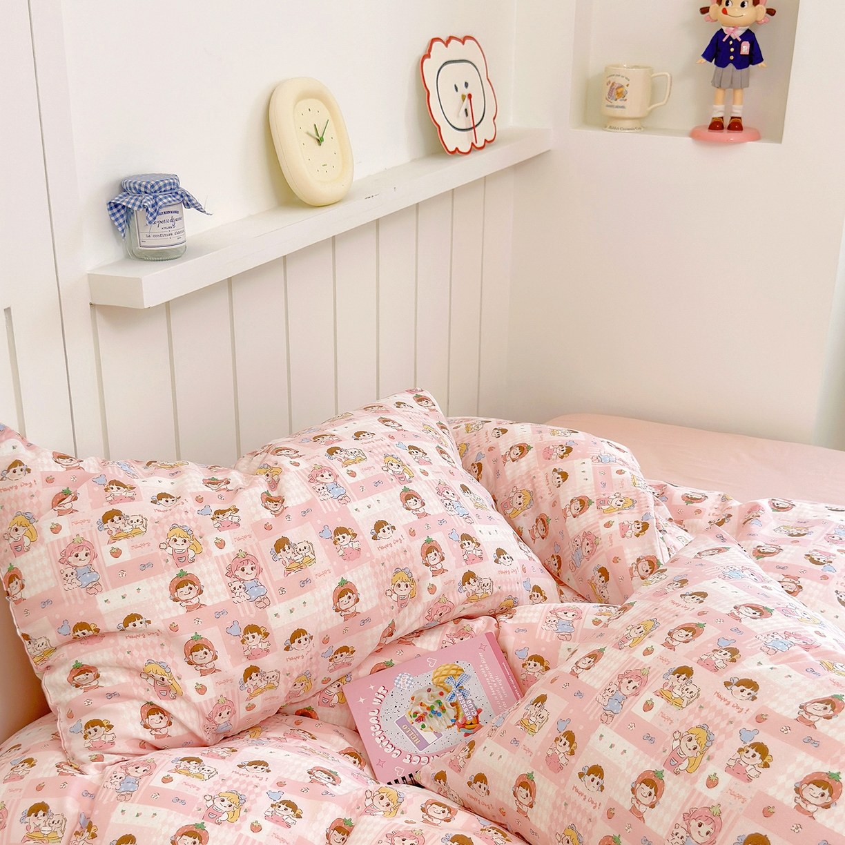 91家纺网 家纺一手货源 找家纺 （总）麦伦 2025年新品 --全棉有氧双层纱简约款系列