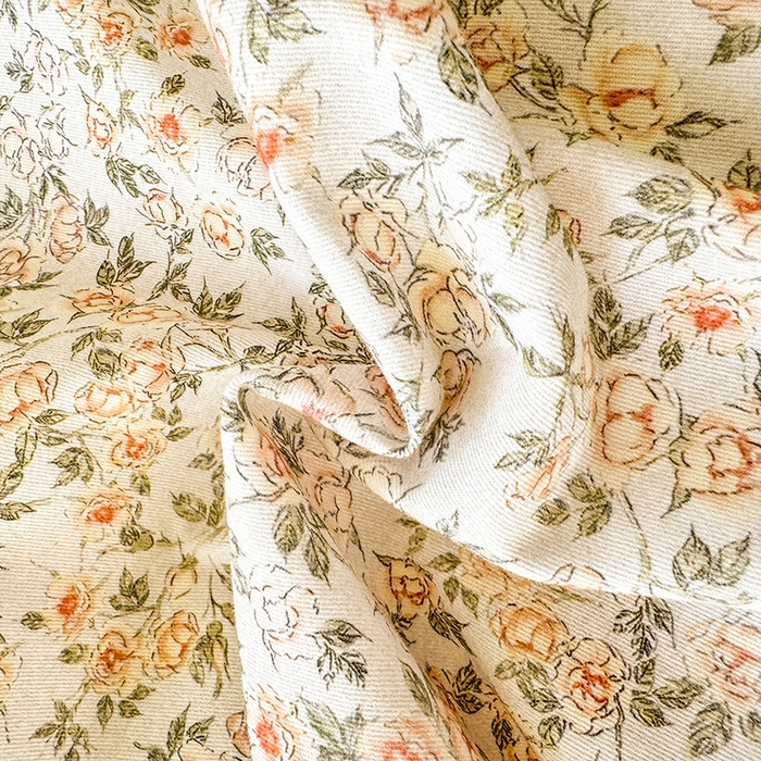 91家纺网 家纺一手货源 找家纺 千朵 2025新款全棉磨毛四件套 浪漫人生米