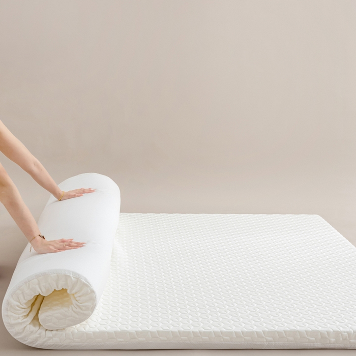 91家纺网 家纺一手货源 找家纺 （总）云尚床笠 2025新款大学生床垫天丝针织布+25D海绵宿舍床垫上下铺床垫记忆棉床垫海绵床垫