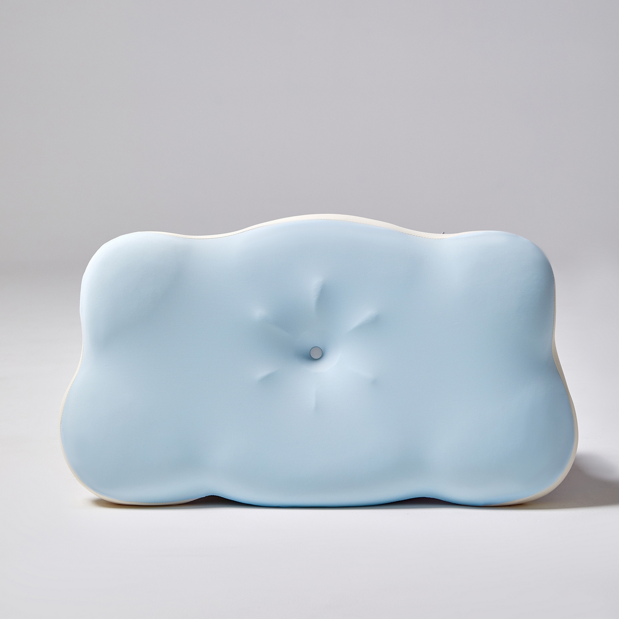 蔻眠 可水洗儿童学生记忆枕护颈枕护耳枕 可水洗记忆枕-蓝色