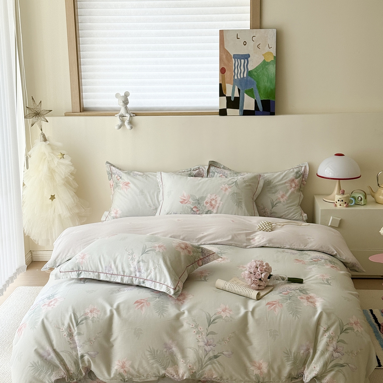 91家纺网 家纺一手货源 找家纺 （总）于果 2025新款全棉13070四件套10）