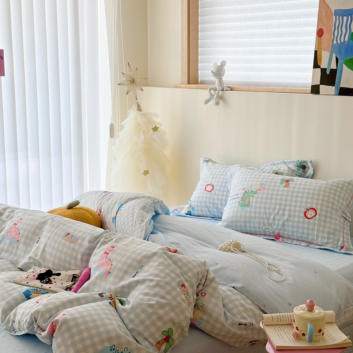 91家纺网 家纺一手货源 找家纺 （总）于果 2025新款全棉13070四件套10）