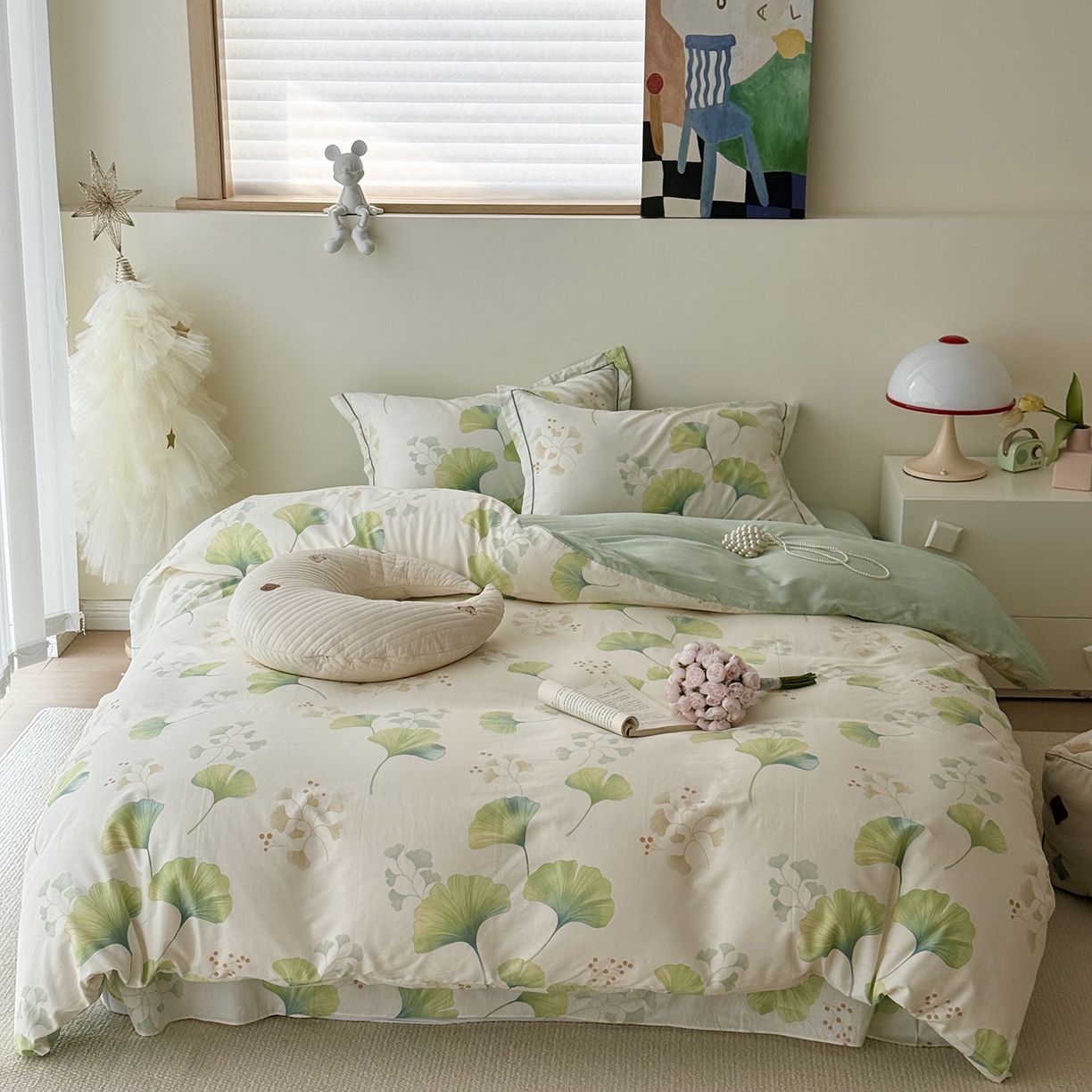 91家纺网 家纺一手货源 找家纺 （总）于果 2025新款全棉13070四件套10）