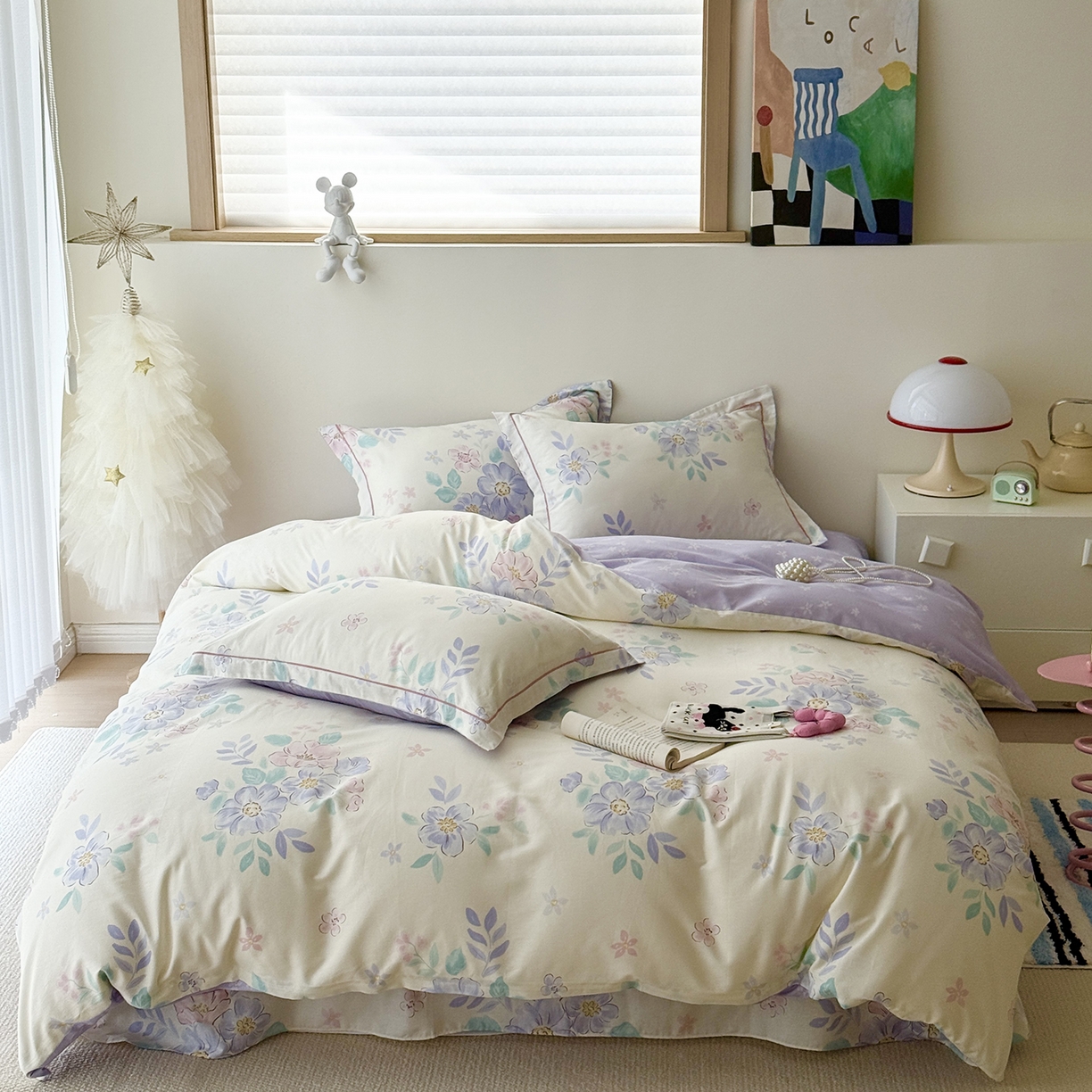 于果 2025新款全棉13070四件套10） 朴雅