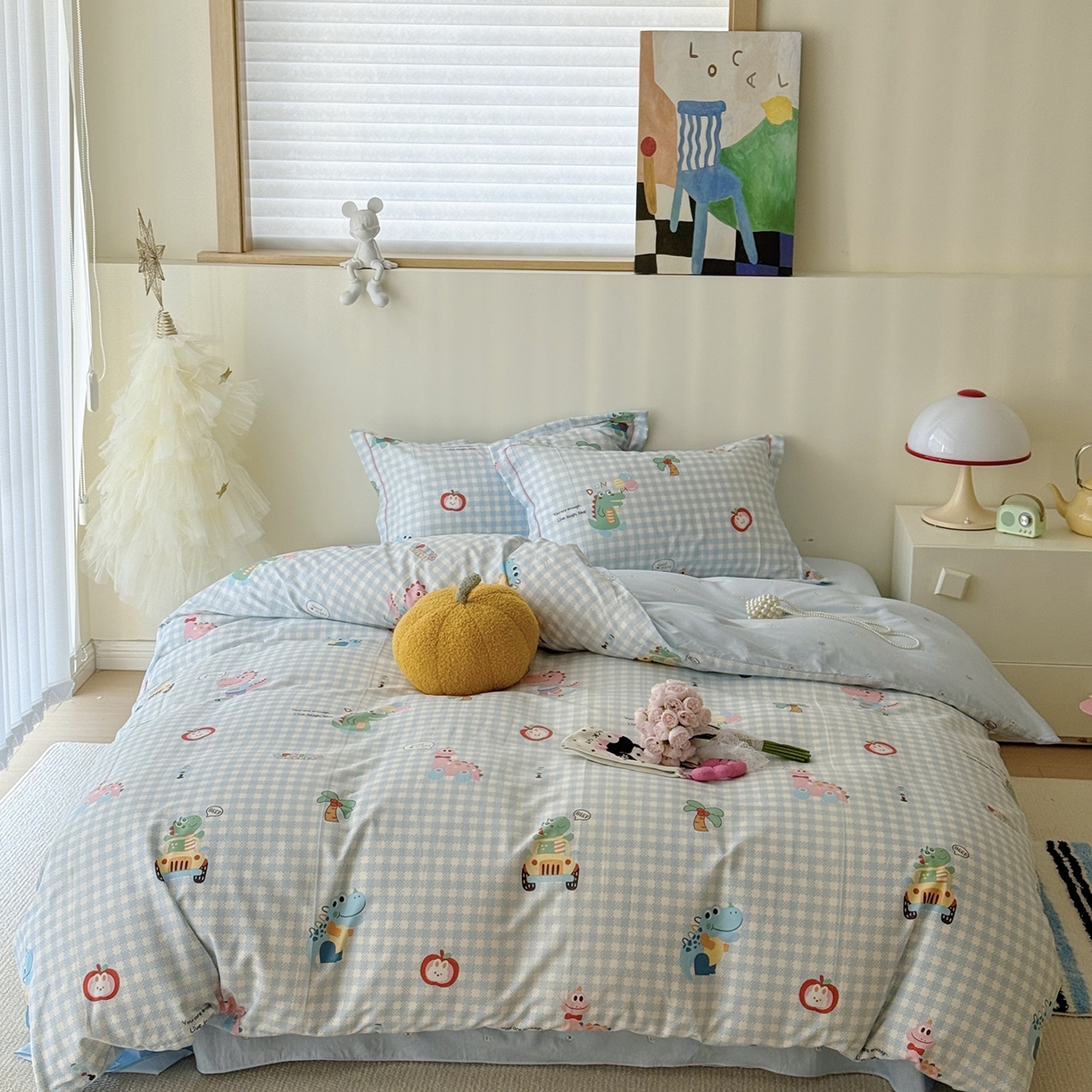 91家纺网 家纺一手货源 找家纺 （总）于果 2025新款全棉13070四件套10）