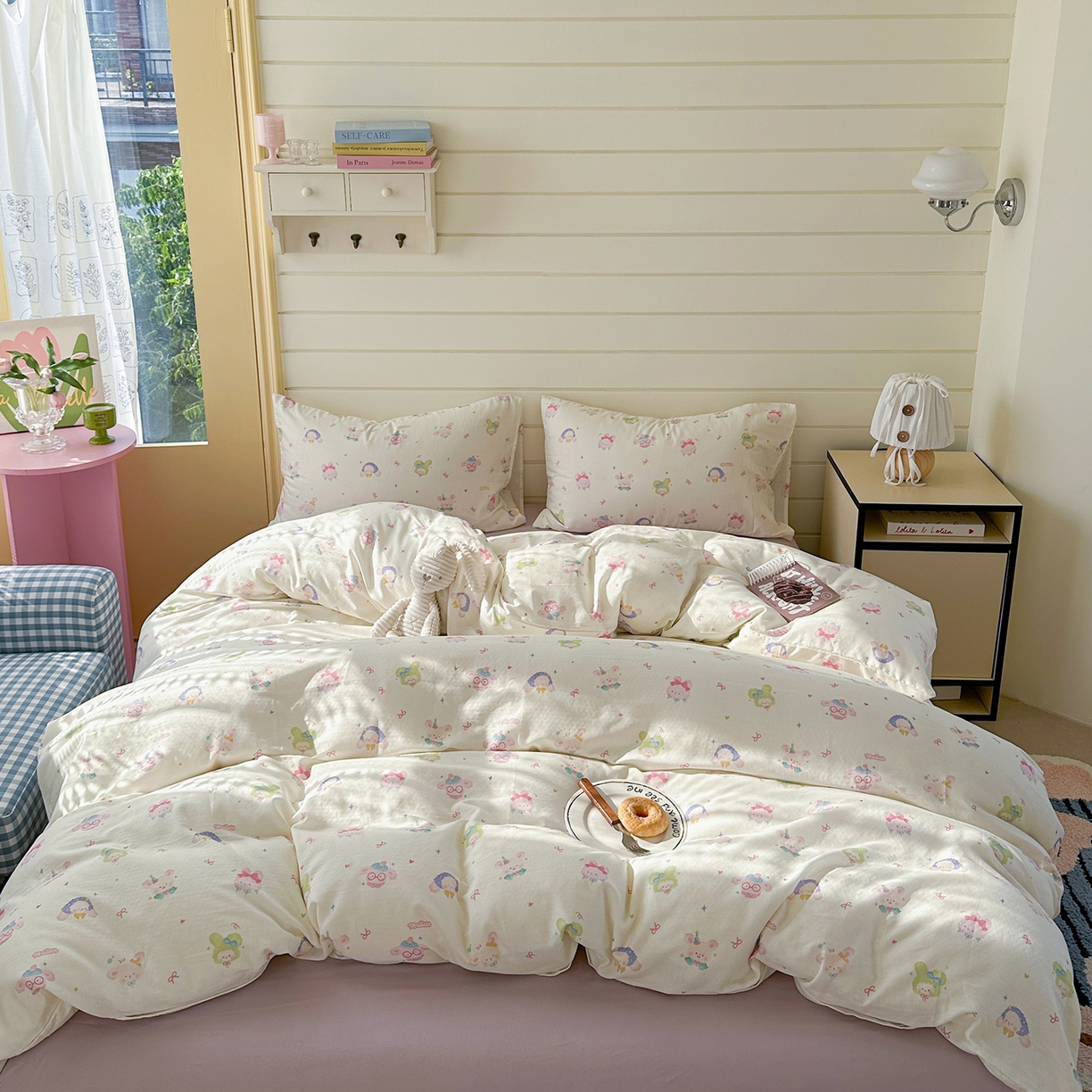 麦伦 2025年新品 --全棉有氧双层纱简约款系列 小可爱