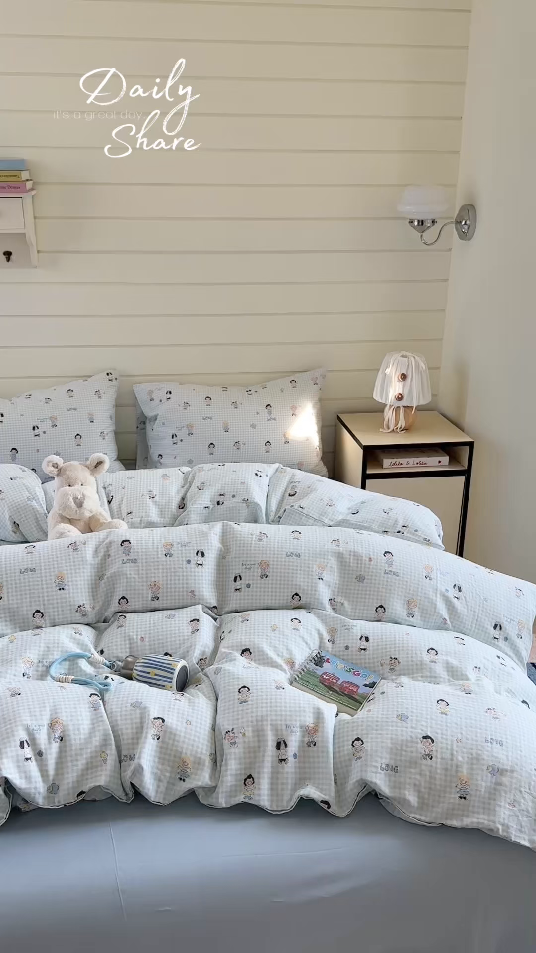 91家纺网 家纺一手货源 找家纺 麦伦 2025年新品 --全棉有氧双层纱简约款系列 足球宝贝