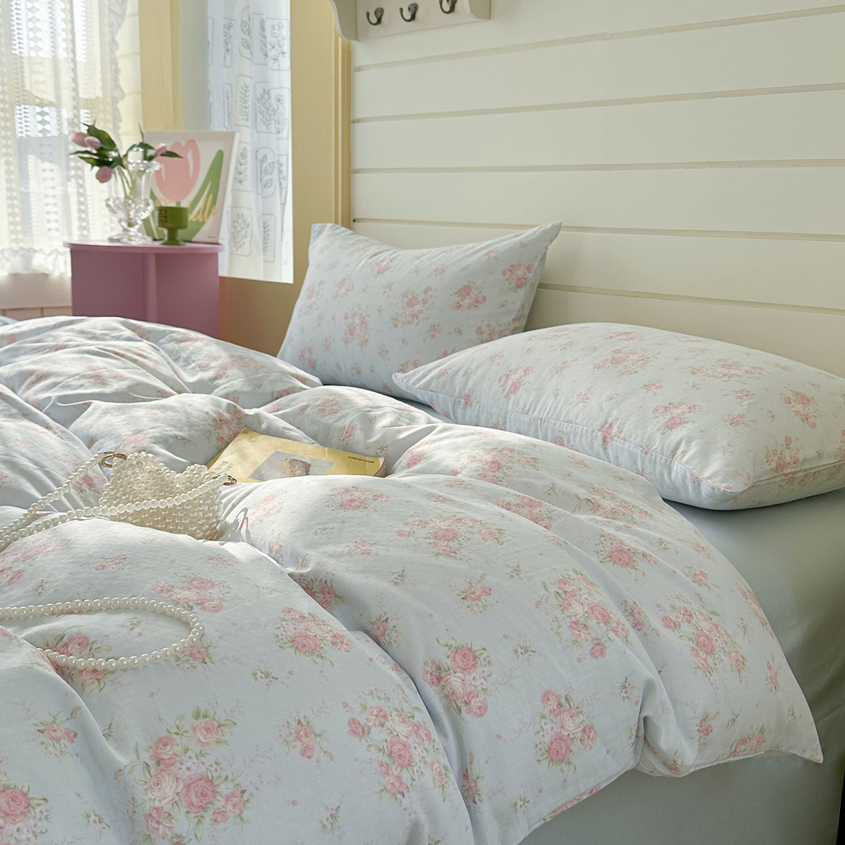 91家纺网 家纺一手货源 找家纺 麦伦 2025年新品 --全棉有氧双层纱简约款系列 兰溪