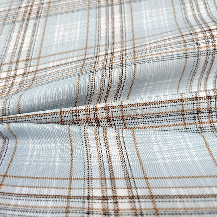 91家纺网 家纺一手货源 找家纺 玉清坊 2025新款水洗棉新疆棉花床垫 雅致格-蓝灰