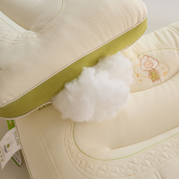 91家纺网 家纺一手货源 找家纺 芯奇想 2025新款云宝 学生护颈枕 绿色