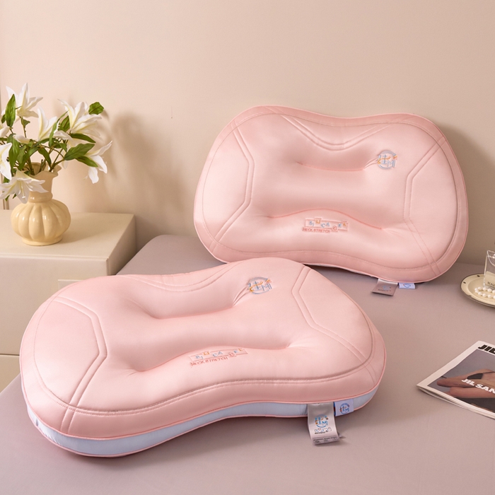 91家纺网 家纺一手货源 找家纺 （总）芯奇想 2025新款硅胶护颈枕 spa枕芯枕头